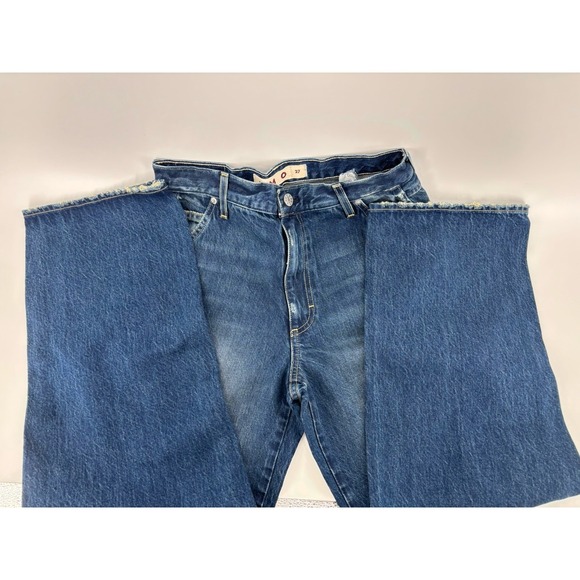 NWOT AMO Jocelyn Trouser Jeans Sz 27 (Meas 29) Wide Straight Leg MSRP $322 - Picture 10 of 16